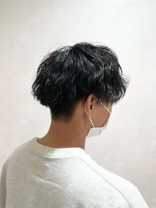 パーマ メンズ 瀬野凌介/メンズ カット/パーマのヘアスタイル