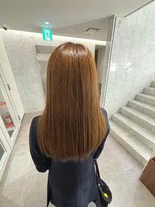 ロング グレー・オリーブ ソウタのヘアスタイル