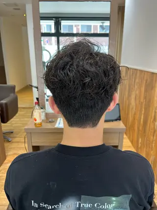 メンズ 鬼松沙弥 ❤︎メンズパーマのヘアスタイル