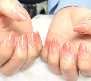 ネイル candy nail 韓国風ワンホンネイルのネイルデザイン