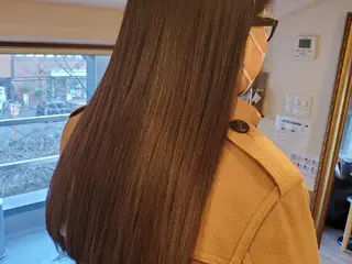 ロング パーマ メンズ spa hair ark 富井直美のヘアスタイル