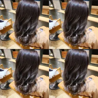 ミディアム ✨縮毛矯正✖︎顔周り レイヤー✨ナカムラのヘアスタイル
