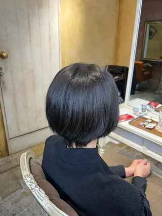 カラー ともざねゆか UniQ/岡山駅のヘアスタイル