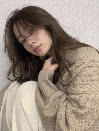 ロング ヒメカ/髪質改善/ レイヤー/大阪のヘアスタイル