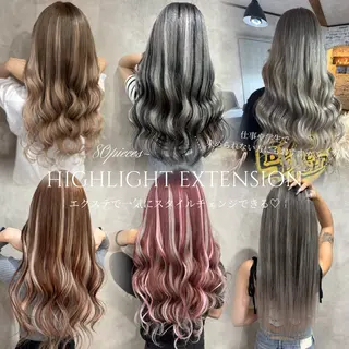 ロング un chou chou所属・lisa  ︎︎のヘアスタイル