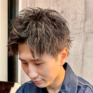 パーマ メンズ MENIN メンズ サロン　望月　涼太のヘアスタイル