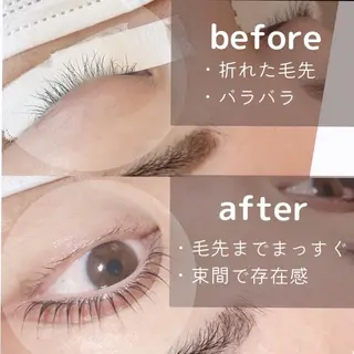 マツエク・マツパ おくむら あやこのヘアスタイル