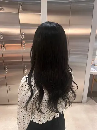 ロング カラー 田中 美月 / ハイトーンカラーのヘアスタイル