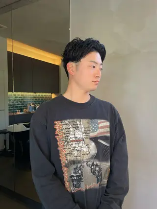 ショート メンズ 森口 誠斗のヘアスタイル