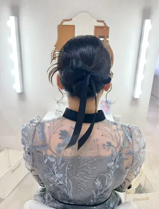 ショート ヘアセット/金山 佐野 妃都美のヘアスタイル