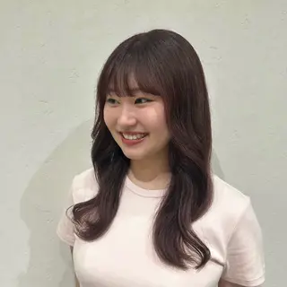 セミロング ʀɪɴᴀ / 透明感カラー 🪄のヘアスタイル