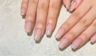 ロング カラー ネイル Nailsalon Calmeのネイルデザイン