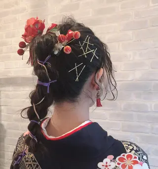 ヘアアレンジ 鈴木 .のヘアスタイル
