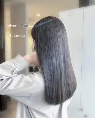 ミディアム 三原 つばさのヘアスタイル