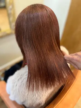 ミディアム ⚪️髪質改善 縮毛 店長 コウ⚪️のヘアスタイル