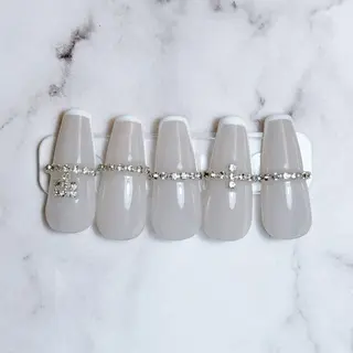 ネイル H3 Nail Tsuki🦋💙のネイルデザイン