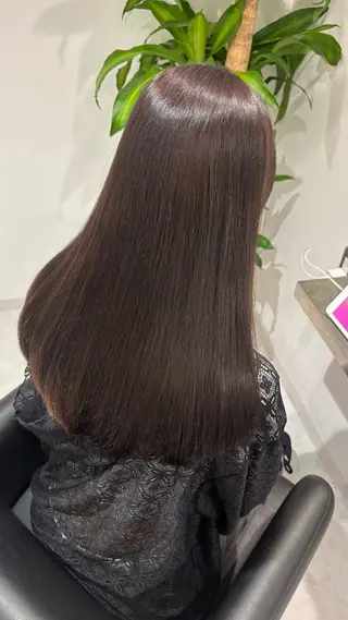 ロング カラー 🎀透明感× 赤み消し🎀正源のヘアスタイル