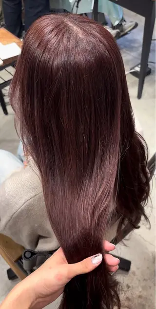 ロング 山田 綾乃/メンズカットのヘアスタイル