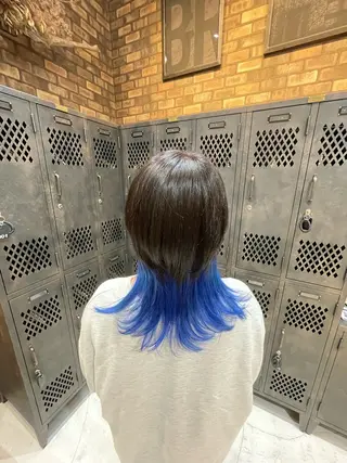 ミディアム カラー ✨ハイトーン✨ダブル カラー✨シバサキのヘアスタイル