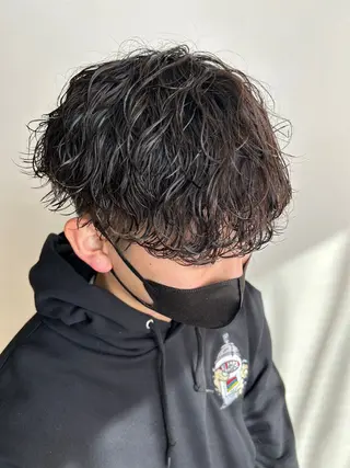 パーマ メンズ スタイリスト/ 舩戸夏稀のヘアスタイル