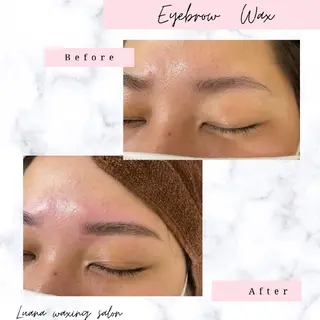 アイブロウ Luana wax 🐚根本のエステ・リラクイメージ