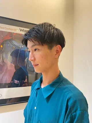 ショート メンズ 鈴木 静のヘアスタイル