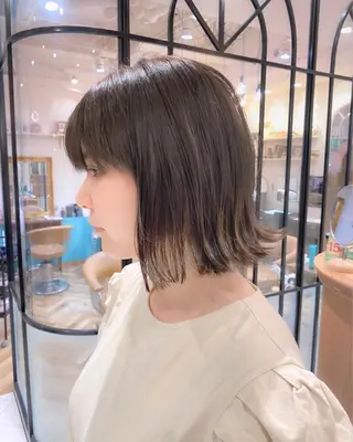 ショート カラー 🇰🇷韓国レイヤー 錦糸町【北山謙三】のヘアスタイル