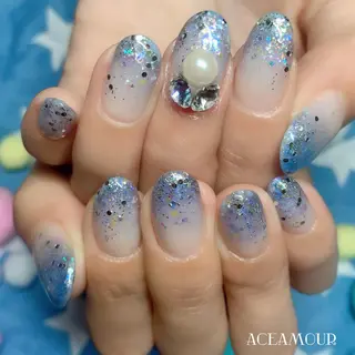 ネイル ネイル/耳つぼ /新ホワイトニングのネイルデザイン