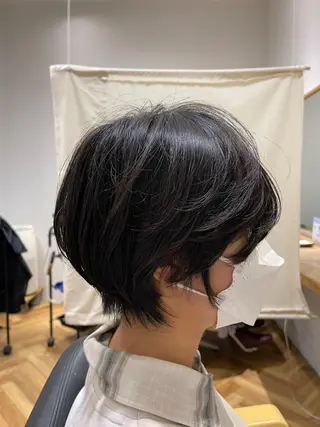 ショート ceaven  溝の口所属・金 祐大のヘアスタイル