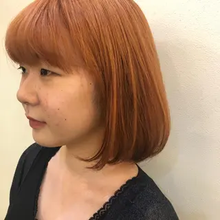 ミディアム レイヤー/ハイトーン 🧸SENAのヘアスタイル