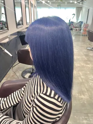 ミディアム 🌈カラー特化 ハイトーンけいと🌈のヘアスタイル