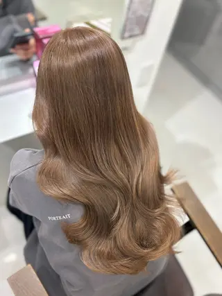ロング 大林 菜海のヘアスタイル