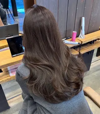 ロング カラー 古川 幸輝のヘアスタイル