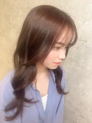 セミロング KAEDE🎀 縮毛矯正＆パーマ特化のヘアスタイル
