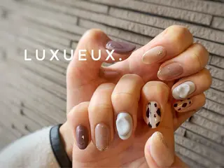 ネイル LUXUEUX春日店所属・LUXUEUX春日店 (ルクソー)のネイルデザイン