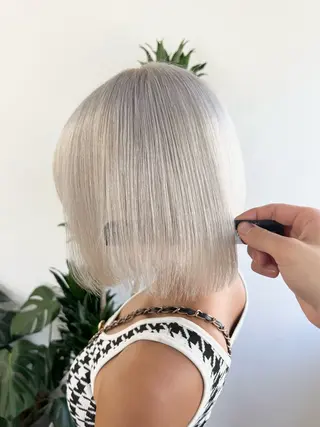 ロング カラー ブリーチ　ハイトーン 特化🌈フジタハルキのヘアスタイル