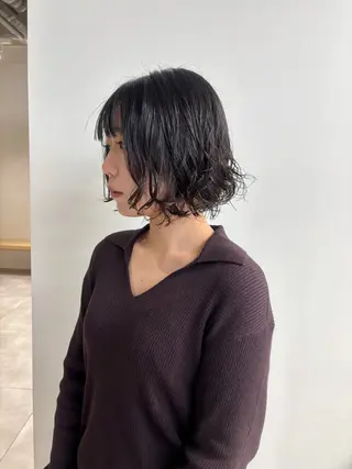 ミディアム パーマ ayaka #パーマ#アレンジのヘアスタイル