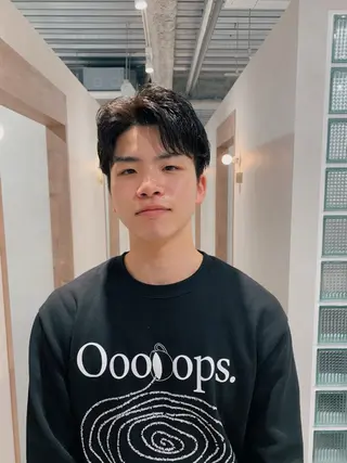 パーマ メンズ メンズパーマ/メンズ カット　田中気理真のヘアスタイル