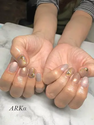 ショート ネイル Nailsalon ARKαのネイルデザイン