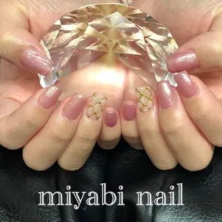 ネイル miyabi nail 桂川駅近くのネイルデザイン