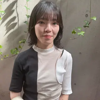 ショート パーマ 大橋 芽衣のヘアスタイル