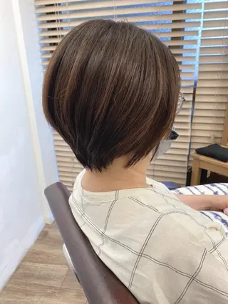ショート カラー ハイライト⭐️上野 高広のヘアスタイル