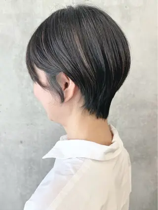 ショート ボブ/ゆるふわ ボブパーマ/とういのヘアスタイル