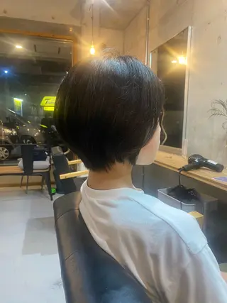ショート 伊東 実結のヘアスタイル