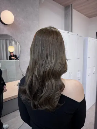 ロング 大人可愛い韓国ヘア 🩵miyu✨️のヘアスタイル