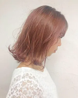 ミディアム カラー ヘアアレンジ 【池袋/スパイキー ショート】ⓝⓘⓜⓤのヘアスタイル