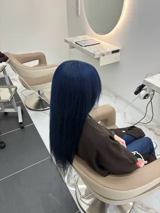 ロング カラー しんさか れいとのヘアスタイル