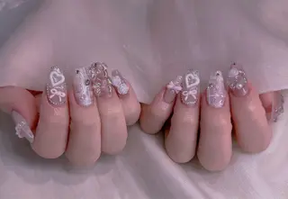 ネイル 長さだし専門店 M2　rikaのネイルデザイン