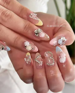 ネイル ⟡.*222⋰˚☆ MöEのネイルデザイン