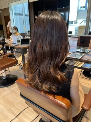 パーマ 早朝セット☀️ レイヤー/Momoのヘアスタイル